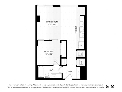 64 H Street SW Studio-3 Beds Apartment for Rent - Photo Gallery 83